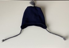 BREKKA BERRETTO BAMBINO UNISEX IN PILE BLU  CIRCONEFERNZA 47 cm CIRCA