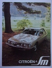 Brochure vendita CITROEN SM