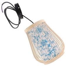  1 PZ Personalità Chic Zen Lampadario Bamboo Appeso Lampada da soffitto Luce