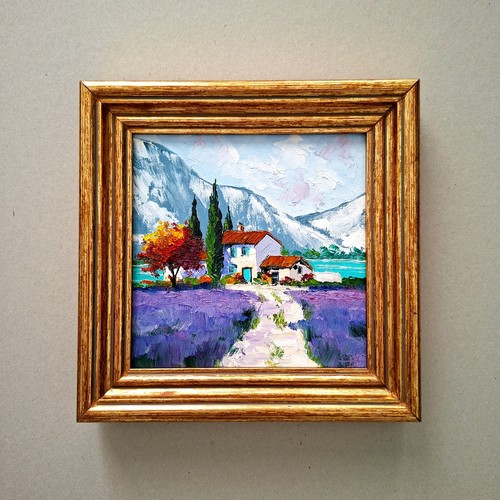 Provenza campo lavanda - di,