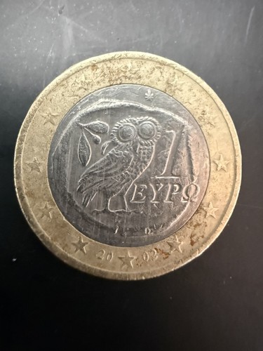 Rara moneta euro gufo - moneta, 1
