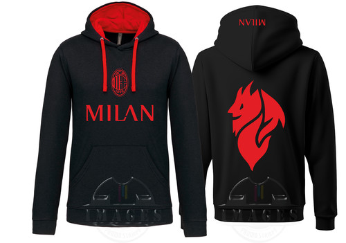 Felpa milan con cappuccio - felpa,