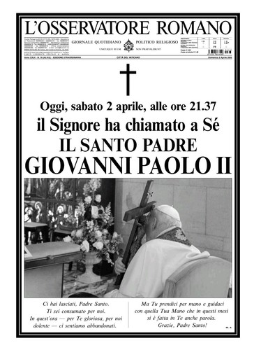 Osservatore romano - (pdf), l'osservatore