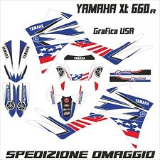 YAMAHA XT 660 R e X modello fiancatina radiatore grossa  in kristal grafica USA