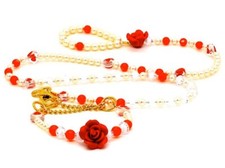 Set Collare e Guinzaglio BIJOUX per Cani di Piccola e Media Taglia By LIllyPet