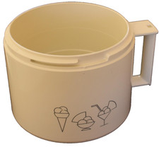 GELATIERA CESTELLO PER PHILIPS HR 2295-A CONTENITORE GELATAIO FUNZIONANTE