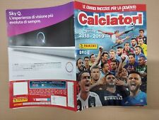 ALBUM DI FIGURINE VUOTO EDIZIONE PANINI CALCIATORI 2018/19 CON ALLEGATI