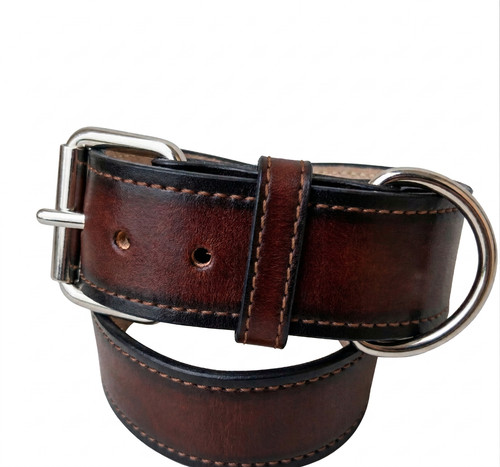 Collare per cane cuoio - collare,