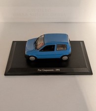 NL* MODELLINO FIAT CINQUECENTO 1991 Scala 1:43 colore blu come da foto SD