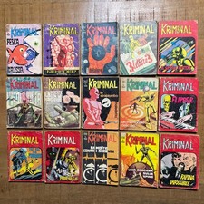 Lotto 15 Fumetti KRIMINAL