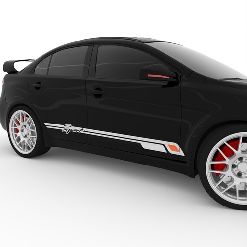 Strisce motorsport universale - strisce,