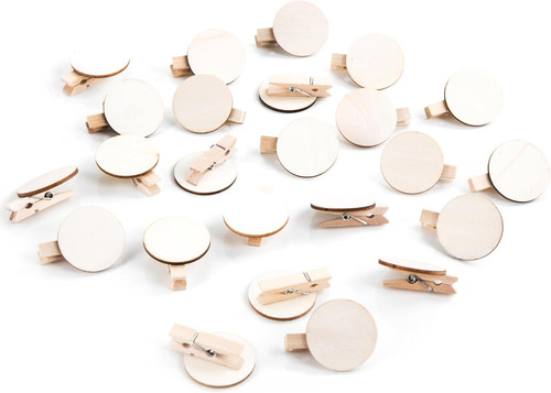 Molette con disco legno - 24,