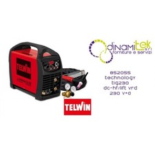 852055 SALDATRICE TECHNOLOGY TIG230 DC-HF/LIFT VRD230V + ACC. TELWIN