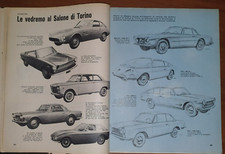 AUTO TORINO '62 MASERATI GHIA FIAT  - PUBBLICITA' D'EPOCA ADVERTIS ADV-0123a