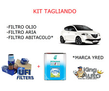 KIT TAGLIANDO FILTRI UFI LANCIA YPSILON 1.2 GPL 3 LITRI OLIO MULTIPOWER DAL 2011