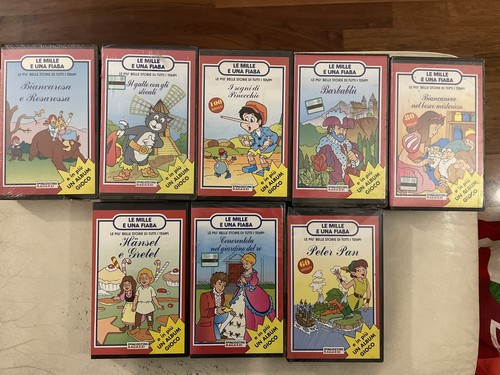 Lotto vhs mille - e, una