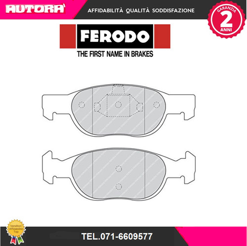 Fdb1160 kit pastiglie - fdb1160, freno