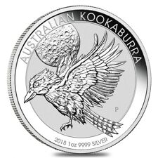 Australian Kookaburra 2018 1 Dollar 1 OZ (31,15 gr.) Argento 999 Silver CAPSULA