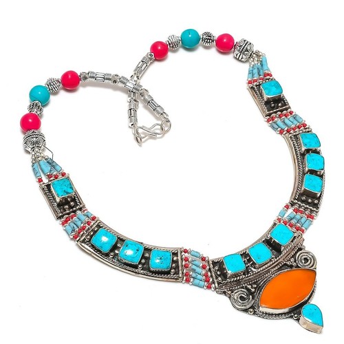 Collana turchese corallo
