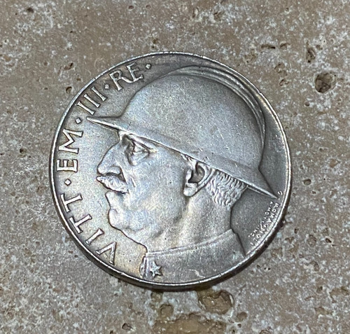 Lire 1928 elmetto veiii - 20,