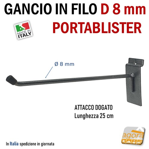 Ganci portablister cm - 25,