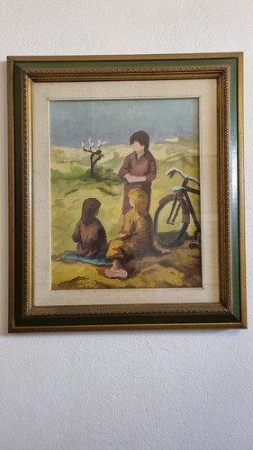 Dipinto olio walter cecchi - dipinto,