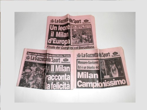 Milan coppa dei - coppa, campioni