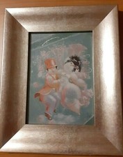 Nicola Vietti olio su tela 13x18 cm, completo di cornice e certificazione