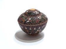 Vaso cloisonne scatola - 7, cm