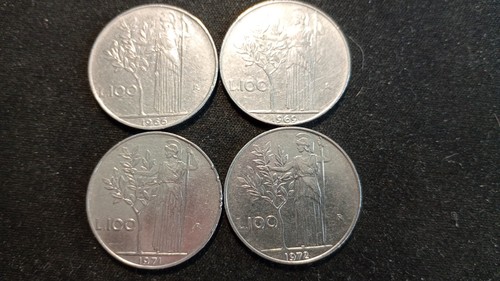 Italia 4 monete da - -,