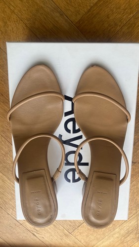 Sandali aeyde beige sexy - beige,
