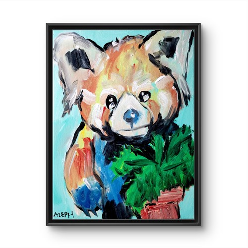 Panda originale astratto
