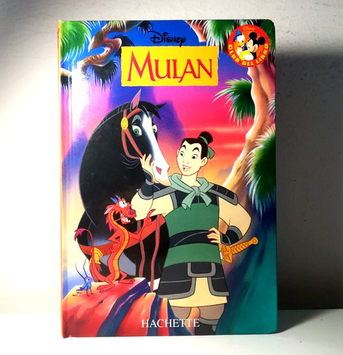 Mulan libro disney hachette - libro,