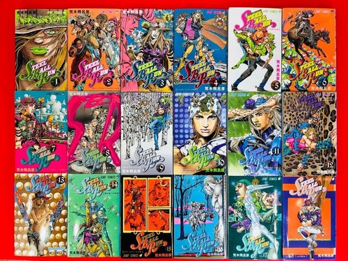Steel ball run jojo bizarre - steel, jojo's