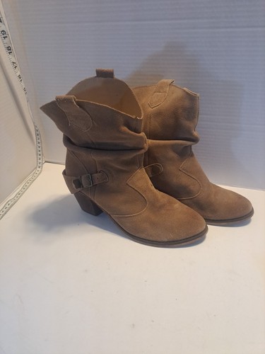 Stivali donna pelle - , marrone