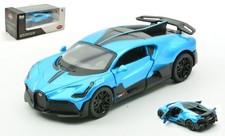 Modellino auto scala 1:43 BUGATTI DIVO BLUE diecast modellismo statico