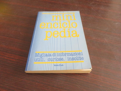 Mini enciclopedia migliaia - , di