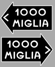 LOT 2 STICKERS FLECHE 1000