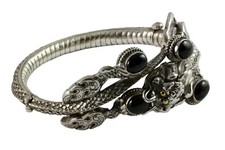 Bracciali In Argento Fatti A Mano Unici Da Nepal Drago 925 ARGENTO / 509