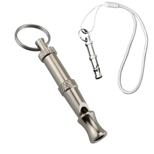 Fischietto per cani metallo - per,