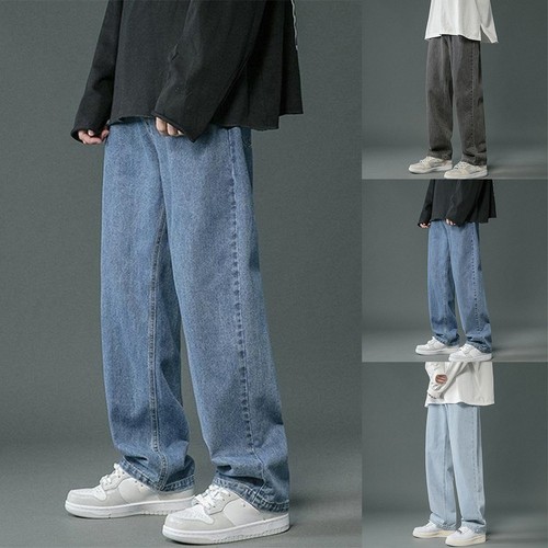 Jeans uomo casual larghi
