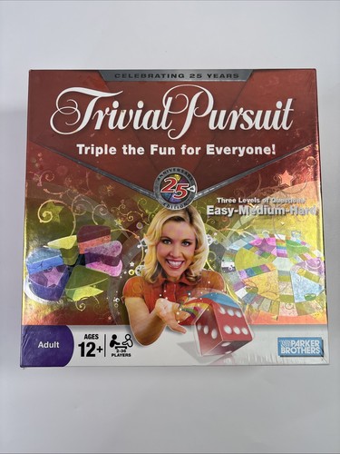 Trivial pursuit 25th - trivial,