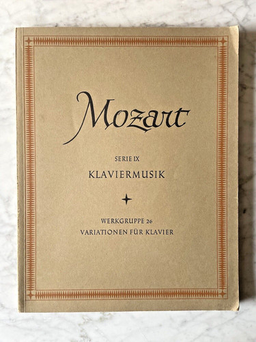 Mozart nuova edizione - edizione,