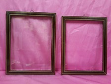 2  cornici similari legno