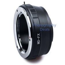 Adattatore attacco obiettivo per obiettivo Minolta MD MC a fotocamera Fujifilm Fuji X XF Mount