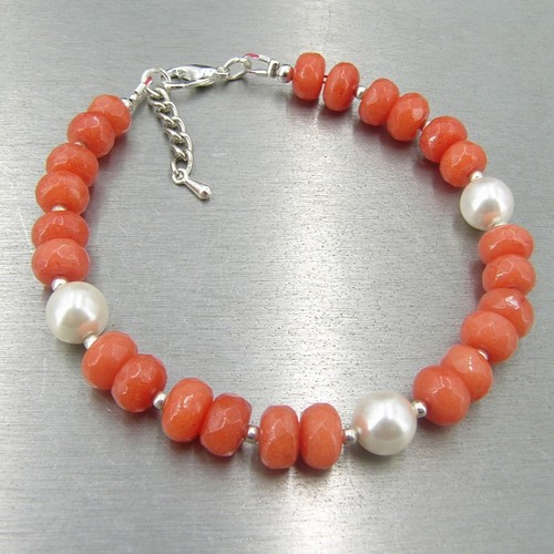Bracciale donna granato