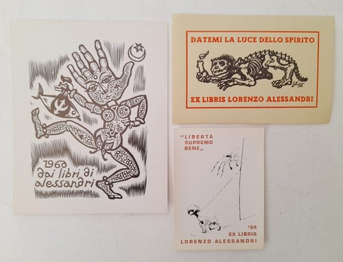 Lotto ex libris - ♥, lorenzo
