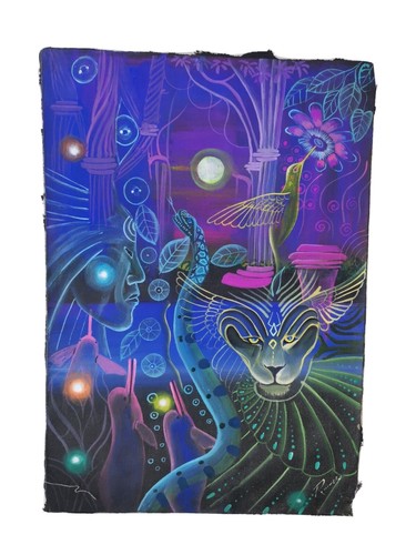 Ayahuasca visions dipinto - ayahuasca, visions,