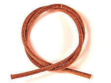 LACCIO CUOIO scamosciato havana naturale made in italy 5 pezzi da 35 cm.