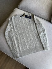 Maglione girocollo in maglia di lana a trecce Polo Ralph Lauren Taglia L Colore
